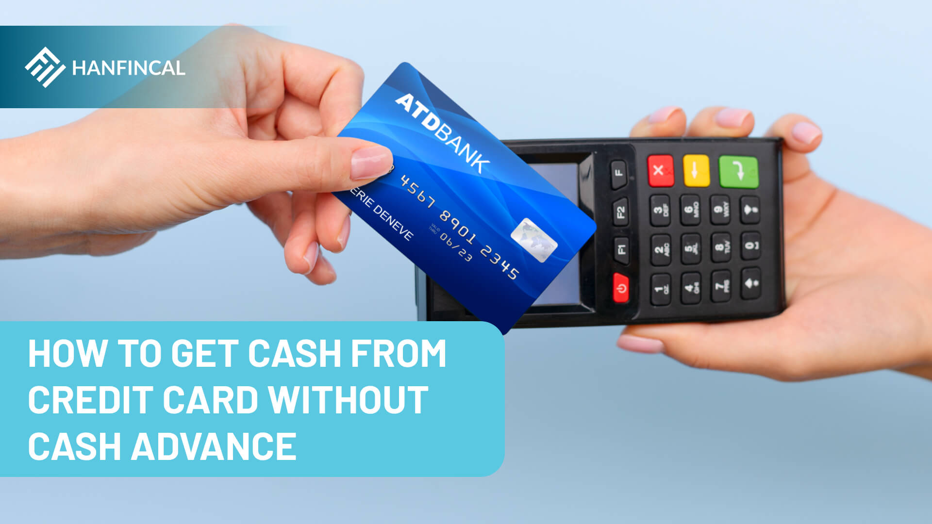 How to get cash from credit card without cash advance?