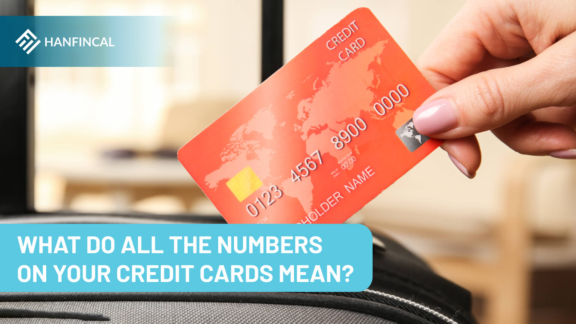 What do the numbers on credit cards mean?
