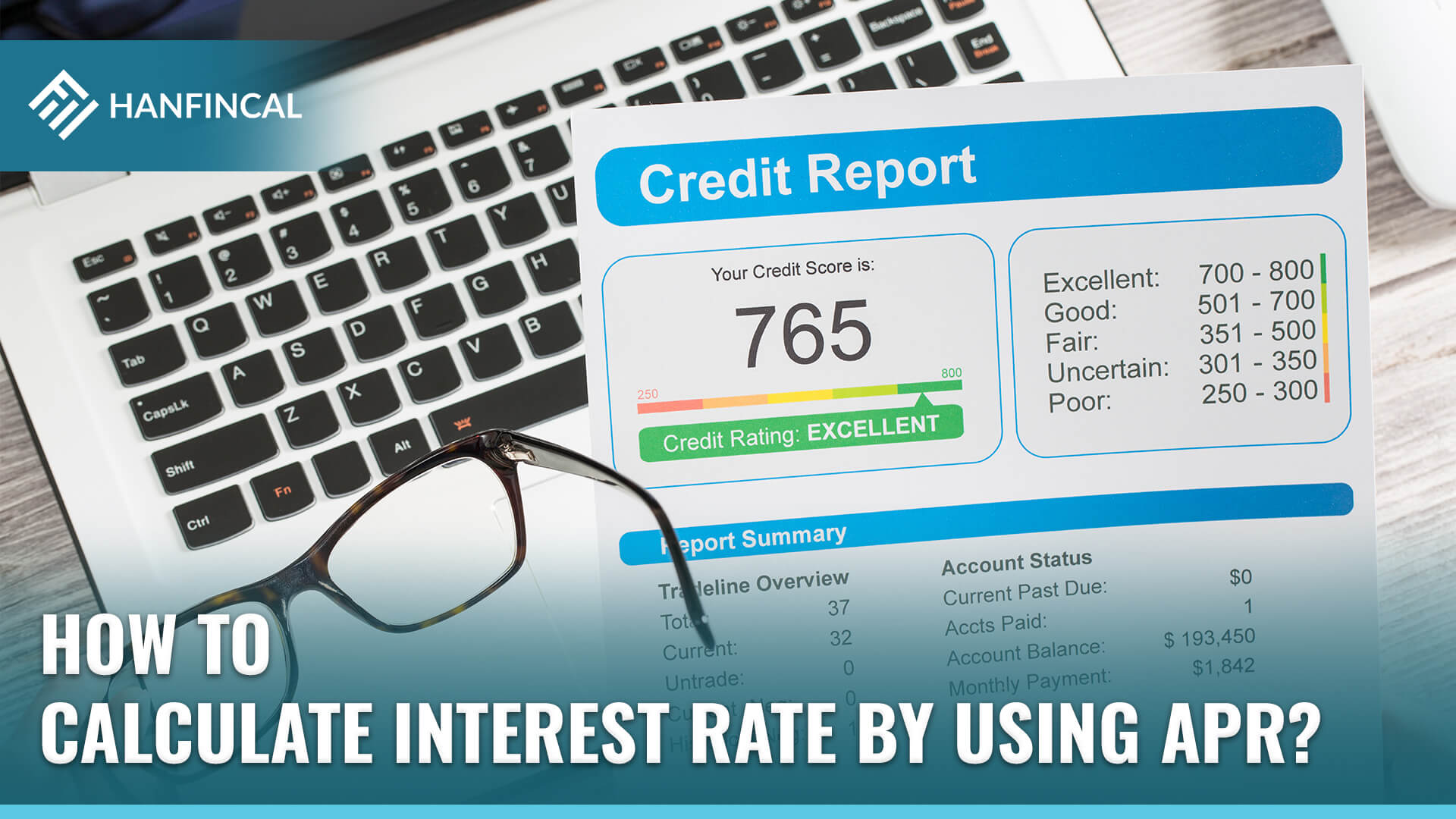 How to calculate interest rate by using APR 