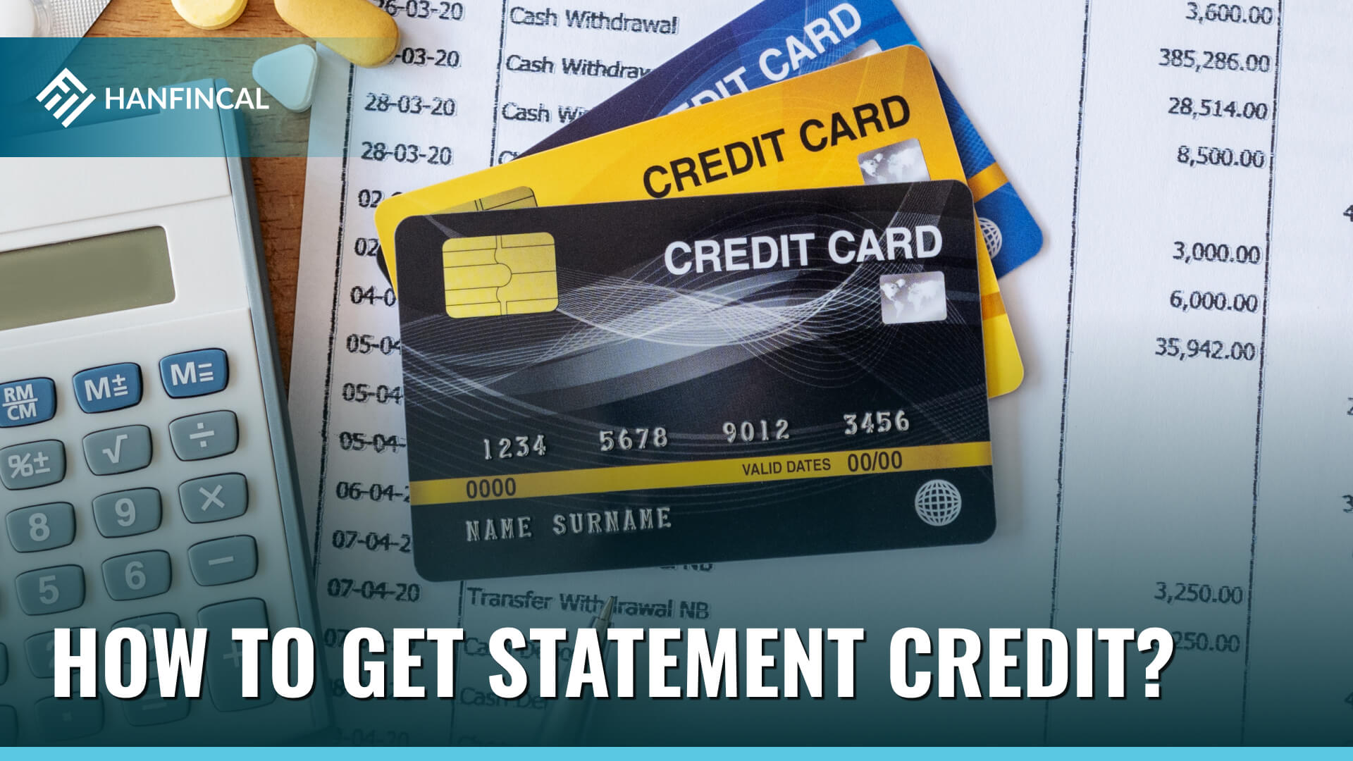 How to get statement credit?
